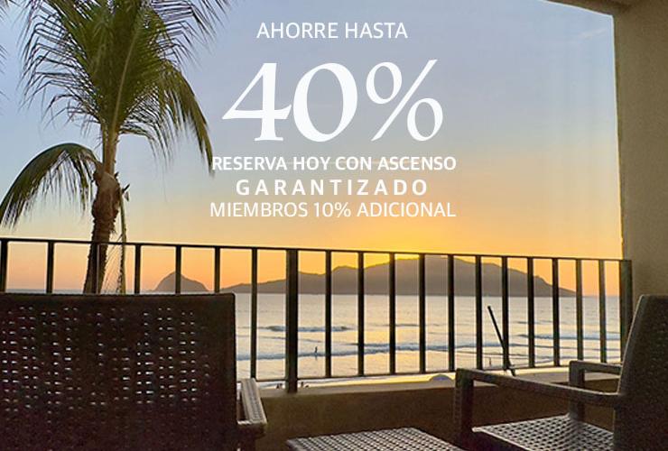 Ascenso de categoría de habitación garantizado Hotel Playa Mazatlán Ascenso de categoría de habitación garantizado Hotel Playa Mazatlán