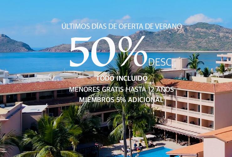 Últimos días de la Oferta de Verano Hotel Playa Mazatlán Últimos días de la Oferta de Verano Hotel Playa Mazatlán