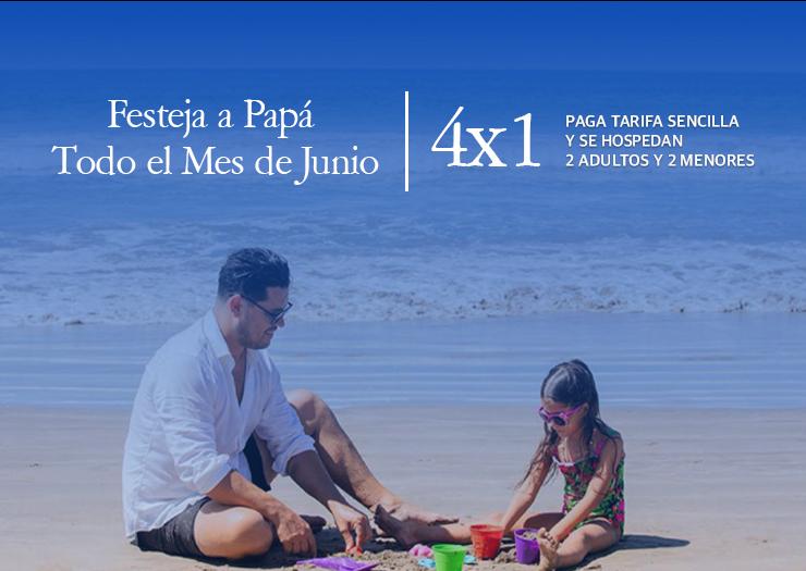 Papá viaja gratis Hotel Playa Mazatlán Papá viaja gratis Hotel Playa Mazatlán