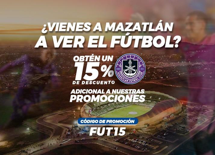 ¿Vienes a Mazatlán a ver el fútbol? Hotel Playa Mazatlán ¿Vienes a Mazatlán a ver el fútbol? Hotel Playa Mazatlán