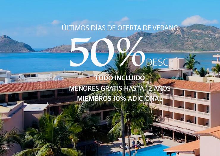 Últimos días de la Oferta de Verano Hotel Playa Mazatlán Últimos días de la Oferta de Verano Hotel Playa Mazatlán
