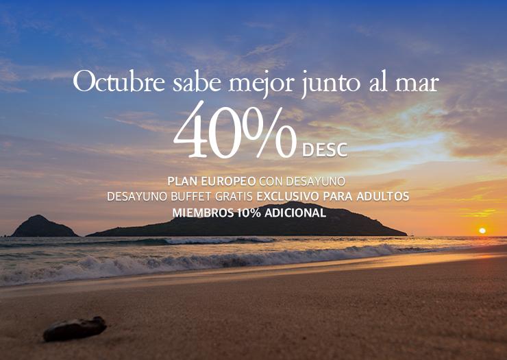 Venta especial para octubre Hotel Playa Mazatlán Venta especial para octubre Hotel Playa Mazatlán